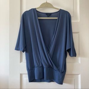 Banana Republic Layered Top with Keyhole Sleeve